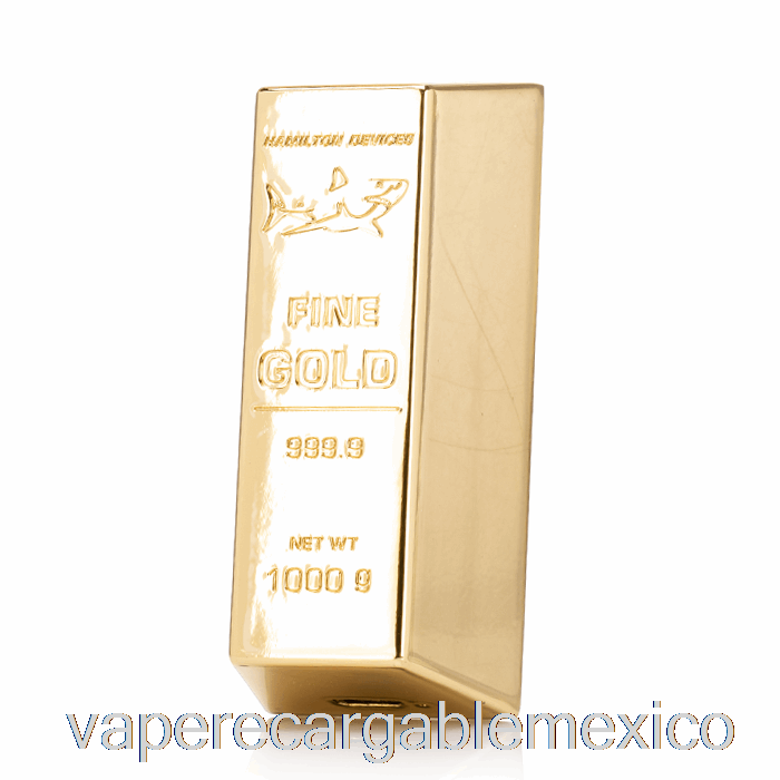 Vape Recargable Dispositivos Hamilton Barra De Oro 510 Batería De Oro